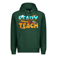 Sports Green ready to teach Premium Hoodie - texasbilliewilder