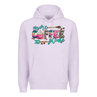 Lilac more coffee please Premium Hoodie - AdoDesignShop