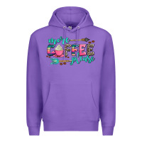 Purple more coffee please Premium Hoodie - AdoDesignShop