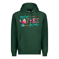 Sports Green more coffee please Premium Hoodie - AdoDesignShop