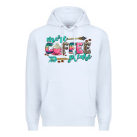 White more coffee please Premium Hoodie - AdoDesignShop