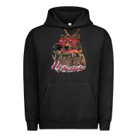 Pigment Black mother's day mama bear wıth bandana and glasses Urban Hoodie - RanaPortraitStore