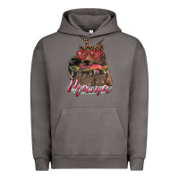 Pigment Tornado mother's day mama bear wıth bandana and glasses Urban Hoodie - RanaPortraitStore