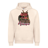 Sandshell mother's day mama bear wıth bandana and glasses Urban Hoodie - RanaPortraitStore