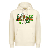 Sandshell st patricks day love nurse Premium Hoodie - RanaPortraitStore