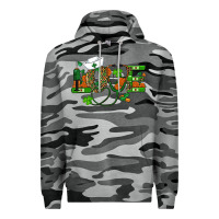 Slate Camo st patricks day love nurse Premium Hoodie - RanaPortraitStore