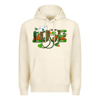 Tofu st patricks day love nurse Premium Hoodie - RanaPortraitStore