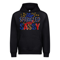 Black star spangled and sassy billie wilder Urban Hoodie - texasbilliewilder