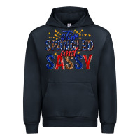 Navy star spangled and sassy billie wilder Urban Hoodie - texasbilliewilder