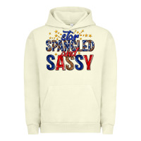 Pigment Pistachio star spangled and sassy billie wilder Urban Hoodie - texasbilliewilder