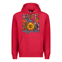 Cardinal auntie like a mom only cooler Premium Hoodie - Zillion Design Studio