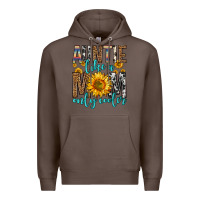 Coffee auntie like a mom only cooler Premium Hoodie - Zillion Design Studio