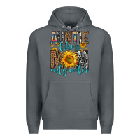 Rock auntie like a mom only cooler Premium Hoodie - Zillion Design Studio