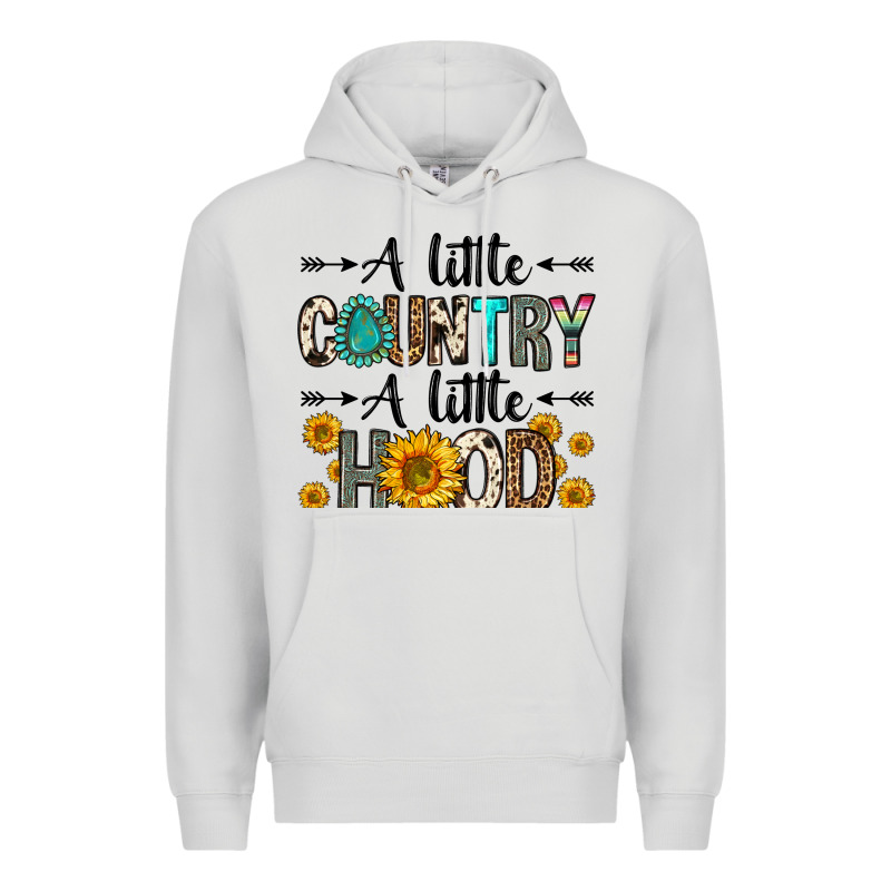A Little Country A Little Hood Premium Hoodie by Zillion Design Studio | Teevron