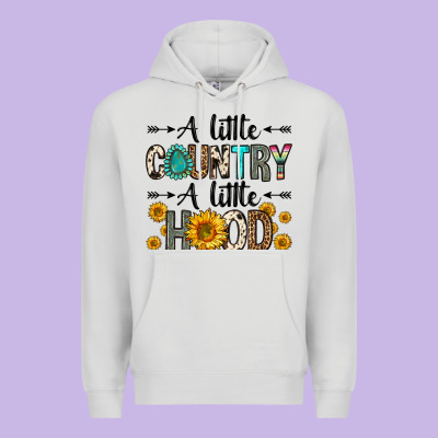 A Little Country A Little Hood Premium Hoodie Designed By Zillion Design Studio