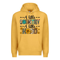 Mustard a little country a little hood Premium Hoodie - Zillion Design Studio