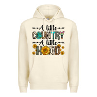 Sandshell a little country a little hood Premium Hoodie - Zillion Design Studio