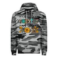 Slate Camo a little country a little hood Premium Hoodie - Zillion Design Studio
