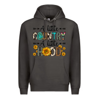 Smoke a little country a little hood Premium Hoodie - Zillion Design Studio