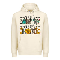 Tofu a little country a little hood Premium Hoodie - Zillion Design Studio