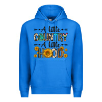 True Royal a little country a little hood Premium Hoodie - Zillion Design Studio