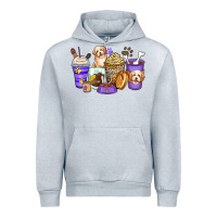 Heather Grey havanese terrier coffee cups Urban Hoodie - Zillion Design Studio