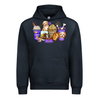 Navy havanese terrier coffee cups Urban Hoodie - Zillion Design Studio