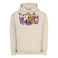 Pigment French Oak havanese terrier coffee cups Urban Hoodie - Zillion Design Studio