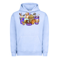 Pigment Grape Ice havanese terrier coffee cups Urban Hoodie - Zillion Design Studio