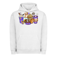 Pigment Lunar Rock havanese terrier coffee cups Urban Hoodie - Zillion Design Studio