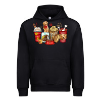 Black golden retriever coffee cups Urban Hoodie - Zillion Design Studio