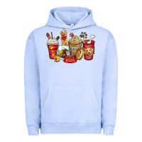 Pigment Grape Ice golden retriever coffee cups Urban Hoodie - Zillion Design Studio