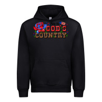 Black this is god s country Urban Hoodie - texasbilliewilder
