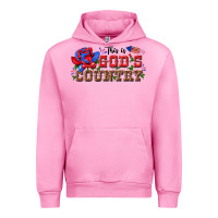 Fuchsia Pink this is god s country Urban Hoodie - texasbilliewilder