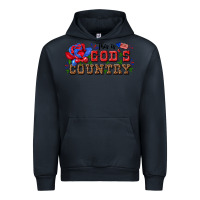 Navy this is god s country Urban Hoodie - texasbilliewilder