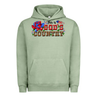 Pigment Oil Green this is god s country Urban Hoodie - texasbilliewilder