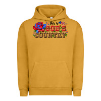 Pigment Peanut Butter this is god s country Urban Hoodie - texasbilliewilder