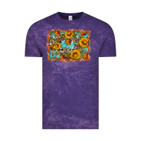 Cloud Purple Fall Vintage Tee - Artiststas