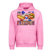 Fuchsia Pink tastes like freedom with leopard Urban Hoodie - texasbilliewilder