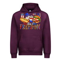 Mauve Wine tastes like freedom with leopard Urban Hoodie - texasbilliewilder