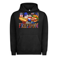 Pigment Black tastes like freedom with leopard Urban Hoodie - texasbilliewilder