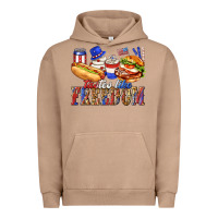Pigment Burro tastes like freedom with leopard Urban Hoodie - texasbilliewilder