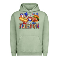 Pigment Oil Green tastes like freedom with leopard Urban Hoodie - texasbilliewilder