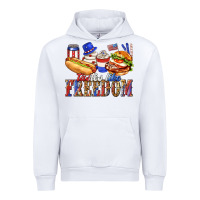 White tastes like freedom with leopard Urban Hoodie - texasbilliewilder
