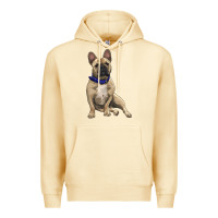 Pina Colada french bulldog with royal blue Premium Hoodie - RanaPortraitStore