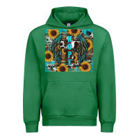 Emerald western hope sunflower's Urban Hoodie - RanaPortraitStore