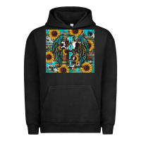 Pigment Black western hope sunflower's Urban Hoodie - RanaPortraitStore