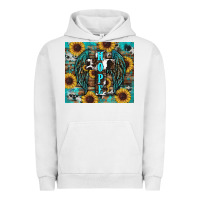 Pigment Lunar Rock western hope sunflower's Urban Hoodie - RanaPortraitStore