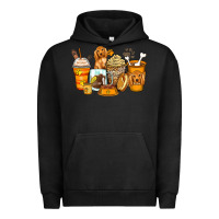 Pigment Black cocker spaniel coffee cups Urban Hoodie - Zillion Design Studio