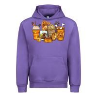 Tulip cocker spaniel coffee cups Urban Hoodie - Zillion Design Studio